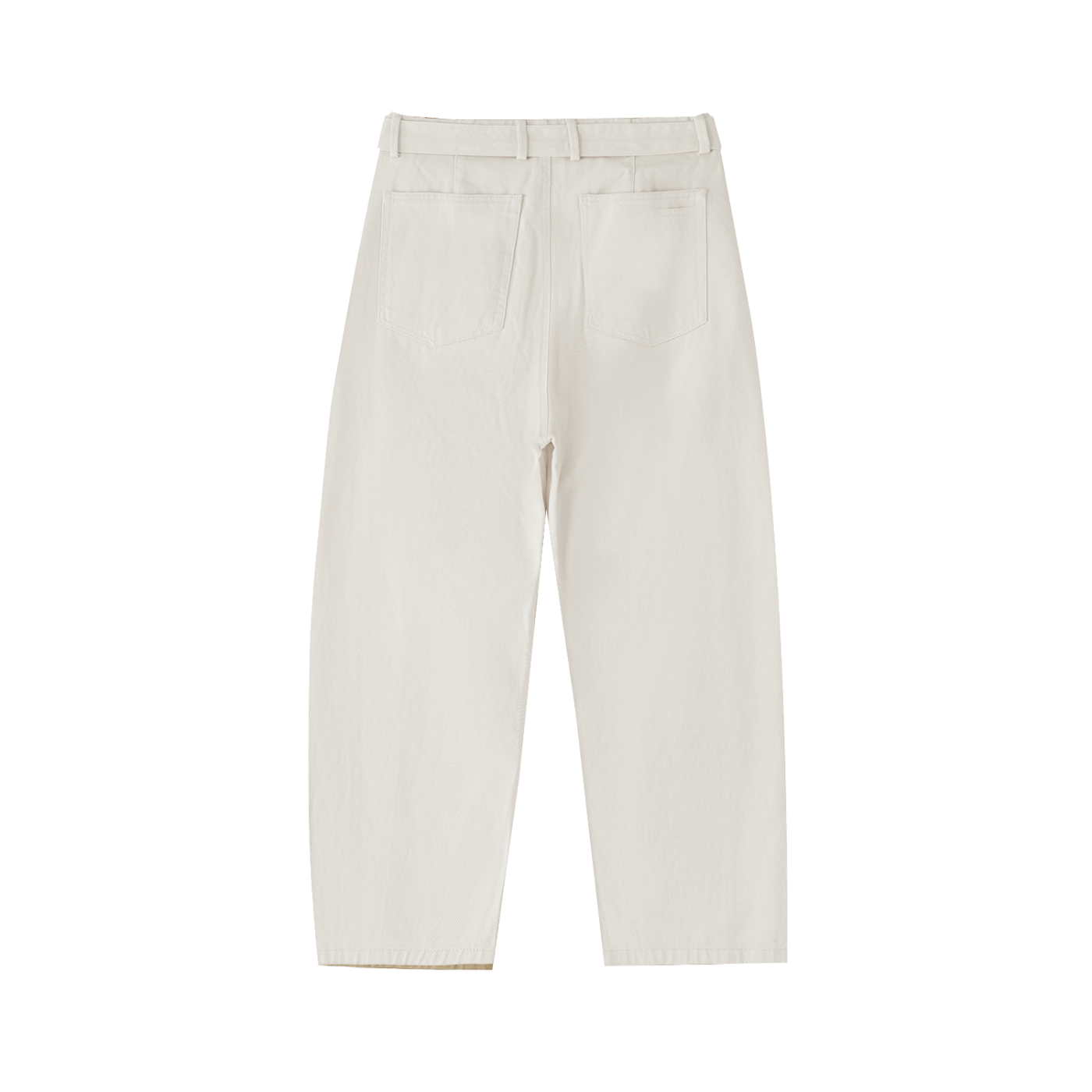 Lafayette Blanc Belted Chinos