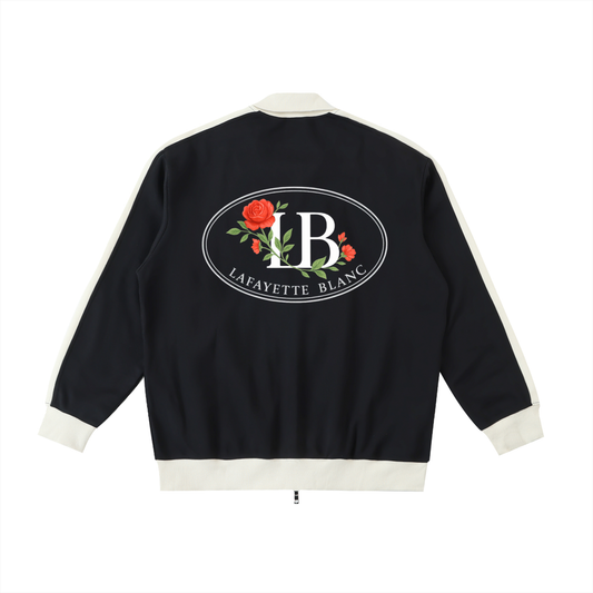 Lafayette Blanc Floral Crest Collar Jacket